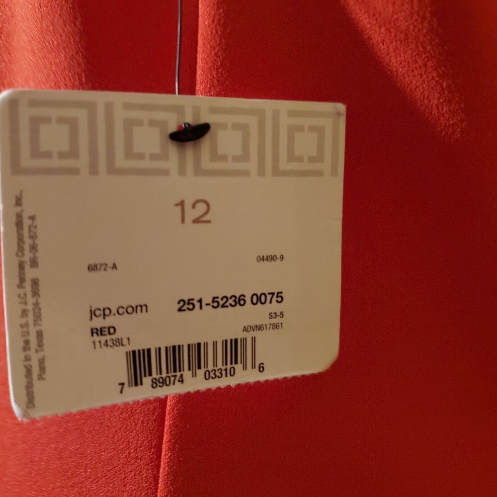 Liz Claiborne Sleeveless Seamed Front Sheath Dress Ladies Size 12 - Picture 4 of 9